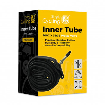 Image for Simply Cycling Inner Tube Presta Valve 700c x 35 - 38 c