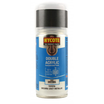 Image for Hycote Double Acrylic Toyota Decuma Grey Metallic Spray Paint