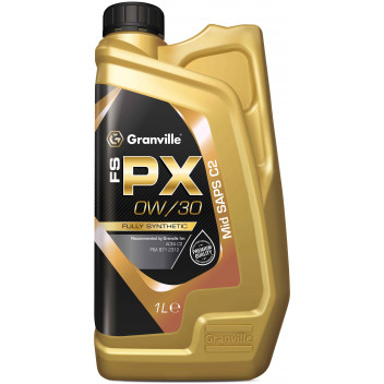 Image for Granville FS-PX 0W 30 Fully Synthetic Engine Oil 1 Litre Bottle