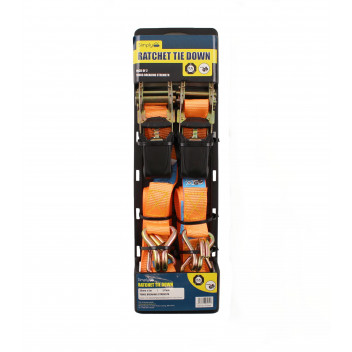 Image for Ratchet Tie Down 25 mm x 5 m 700 Kg Pack Of 2