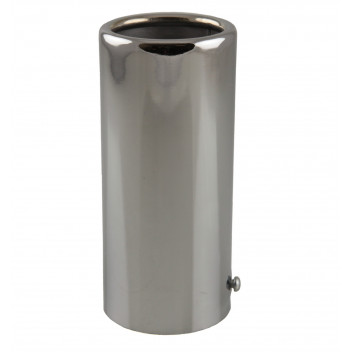 Image for Rolled Edge Chrome Exhaust Trim 65 mm