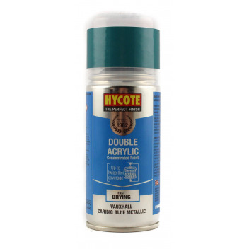 Image for Hycote Double Acrylic Vauxhall Caribic Blue Metallic Spray Paint