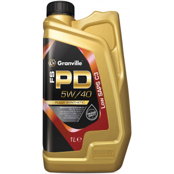 Image for Granville FS-PD 5W 40 Fully Synthetic Engine Oil 1 Litre Bottle