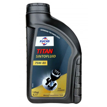 Image for Fuchs Titan Sintofluid SAE 75W 80 1 Litre Bottle