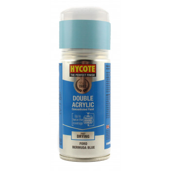 Image for Hycote Double Acrylic Ford Bermuda Light Blue Spray Paint
