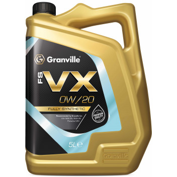 Image for Granville FS-VX 0W 20 Fully Synthetic Engine Oil 5 Litre Bottle