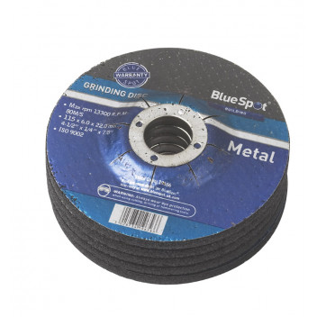 Image for Bluespot 4 1/2 Metal Grinding Discs