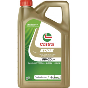 Image for Castrol Edge 0w 20 C5 5 Litre Bottle
