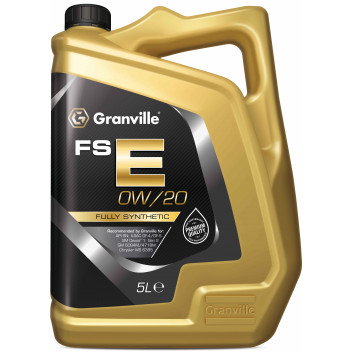 Image for Granville FS-E 0W 20 Fully Synthetic Engine Oil 5 Litre Bottle