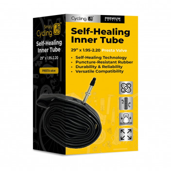 Image for Simply Cycling Self Healing Inner Tube Presta Valve 29 in x 1.95 - 2.2
