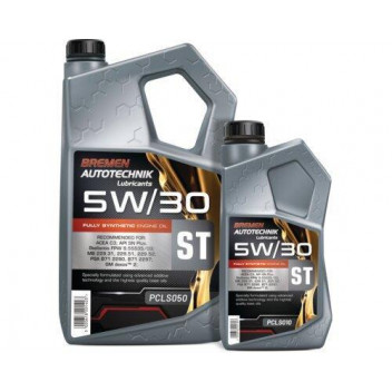 Image for Bremen Autotechnik Fully Synthetic Engine Oil 5W 30 Stellantis 5 Litre Bottle