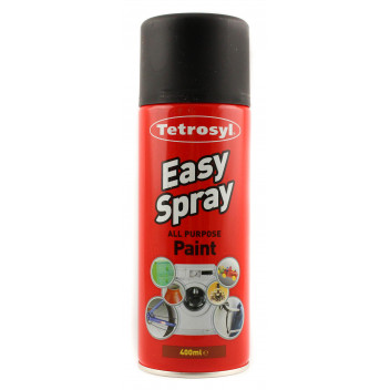 Image for Tetrosyl Easy Spray Matt Black - All Purpose Paint