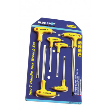 Image for Bluespot 6 Pce T Handle Torx Driver Set