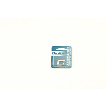 Image for Autobar Self Adhesive Chrome Styling Digit - C