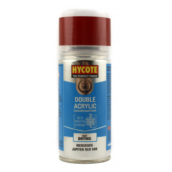 Image for Hycote Double Acrylic Mercedes Jupiter Red 589 Spray Paint