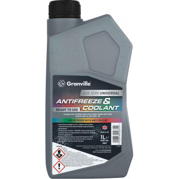 Image for Granville Sub Zero Universal RTU Antifreeze 1 Litre Bottle