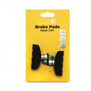 Image for Simply Cycling 2 Pack Brake Shoes Road Bike
