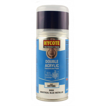 Image for Hycote Double Acrylic BMW Montreal Blue Metallic Spray Paint