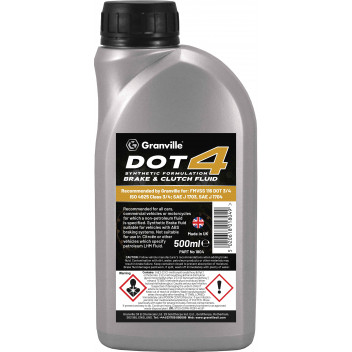 Image for Granville Dot 4 Brake Fluid 500ml Bottle