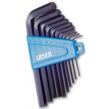 Image for Laser Hex Key Set MM 10pc