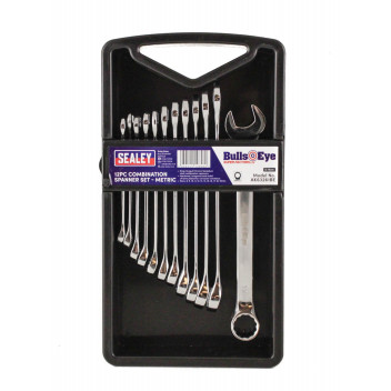 Image for Sealey 12 Piece Combination Spanner Set - Metric
