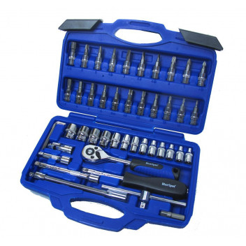 Image for Bluespot 46 Piece 1/4 Socket Set