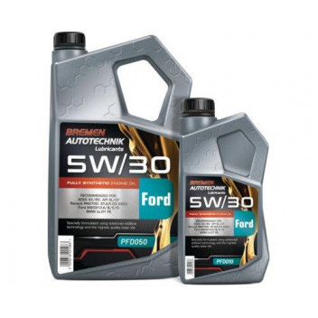 Image for Bremen Autotechnik Fully Synthetic Engine Oil 5W 30 Ford 5 Litre Bottle